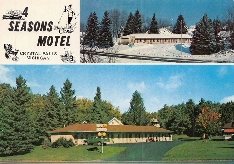 Four Seasons Motel - Postcard View (newer photo)